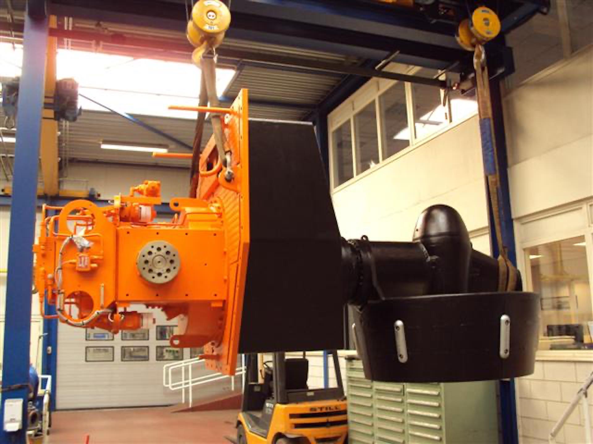 Reparatie Roerpropeller Rudderpropeller Ruderpropeller Aquamaster Us401 Parts Z Drive 5