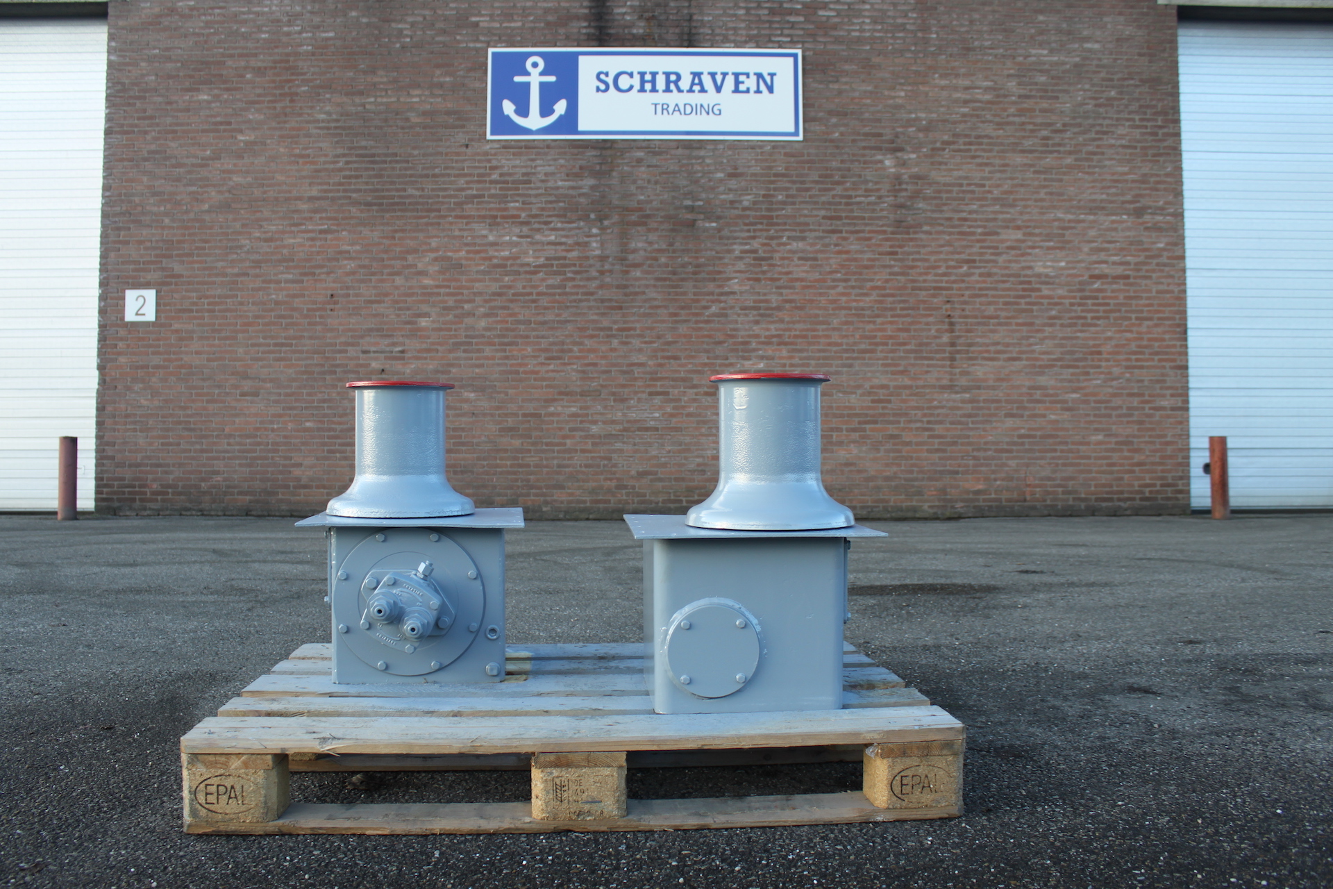 Capstan 2.26 ton - hydraulic winch