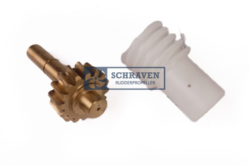 S170 Wormwielset 1086697- Schottel SRP170 Schneckenradsatz-1005820-Set of worm wheel Thruster S170 Schottel