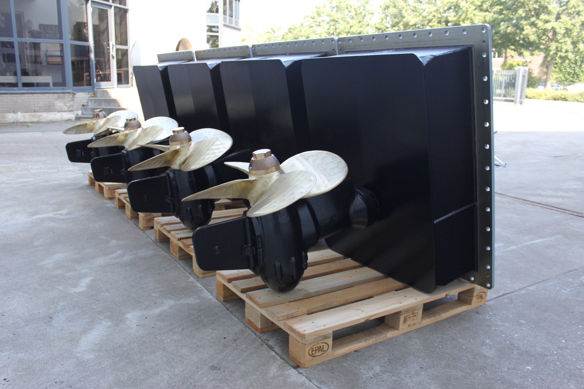 Schottel rudderpropeller SRP 100-103 - L drive thruster - Z drive - Azimuth steeringsystem - 6