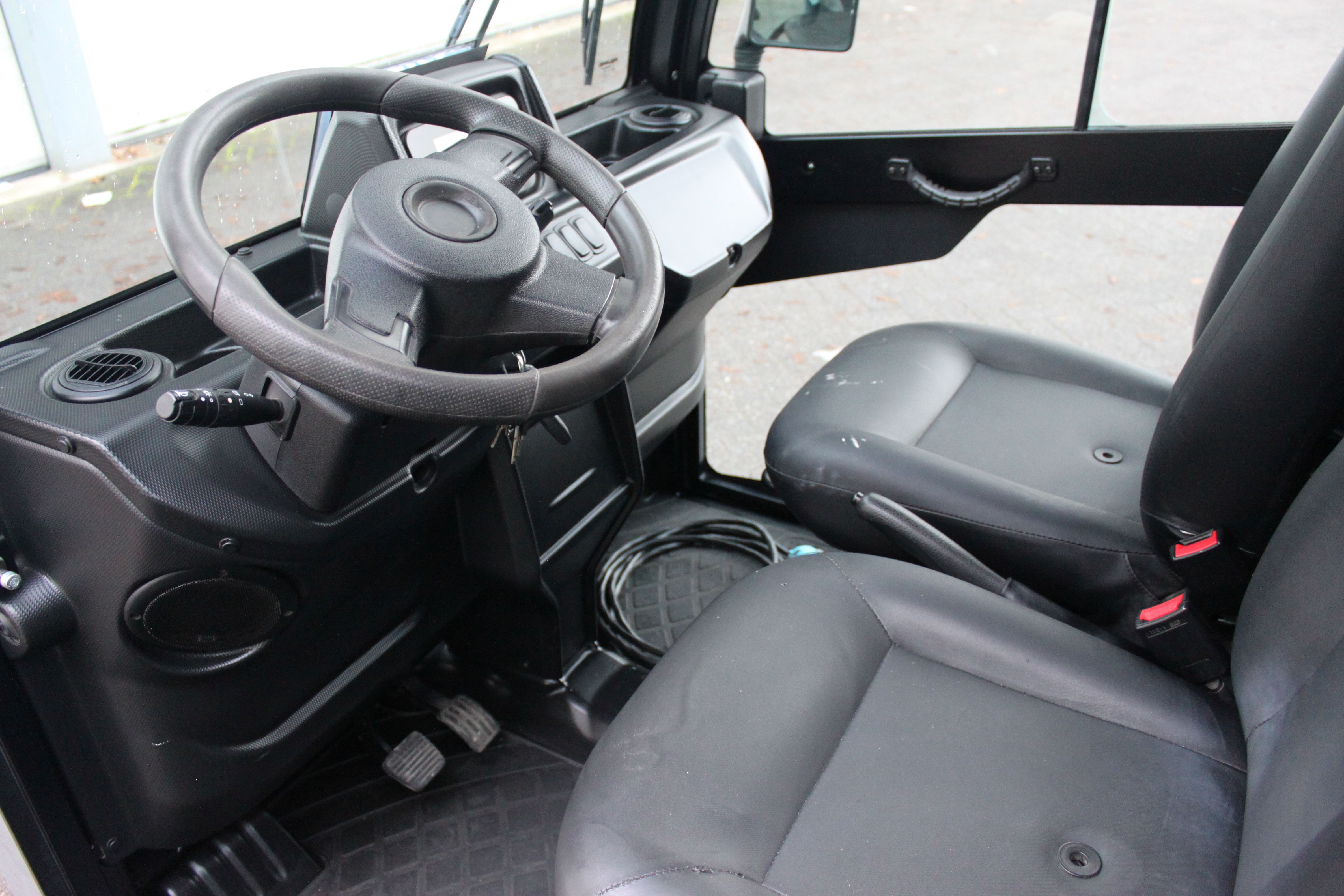 Goupil- picnic wagentje - gemeentewerk wagentje - plantsoendienst auto -Stadtauto - Elektrotransporter- Goupil Kipper Transportfahrzeug-IMG 2646