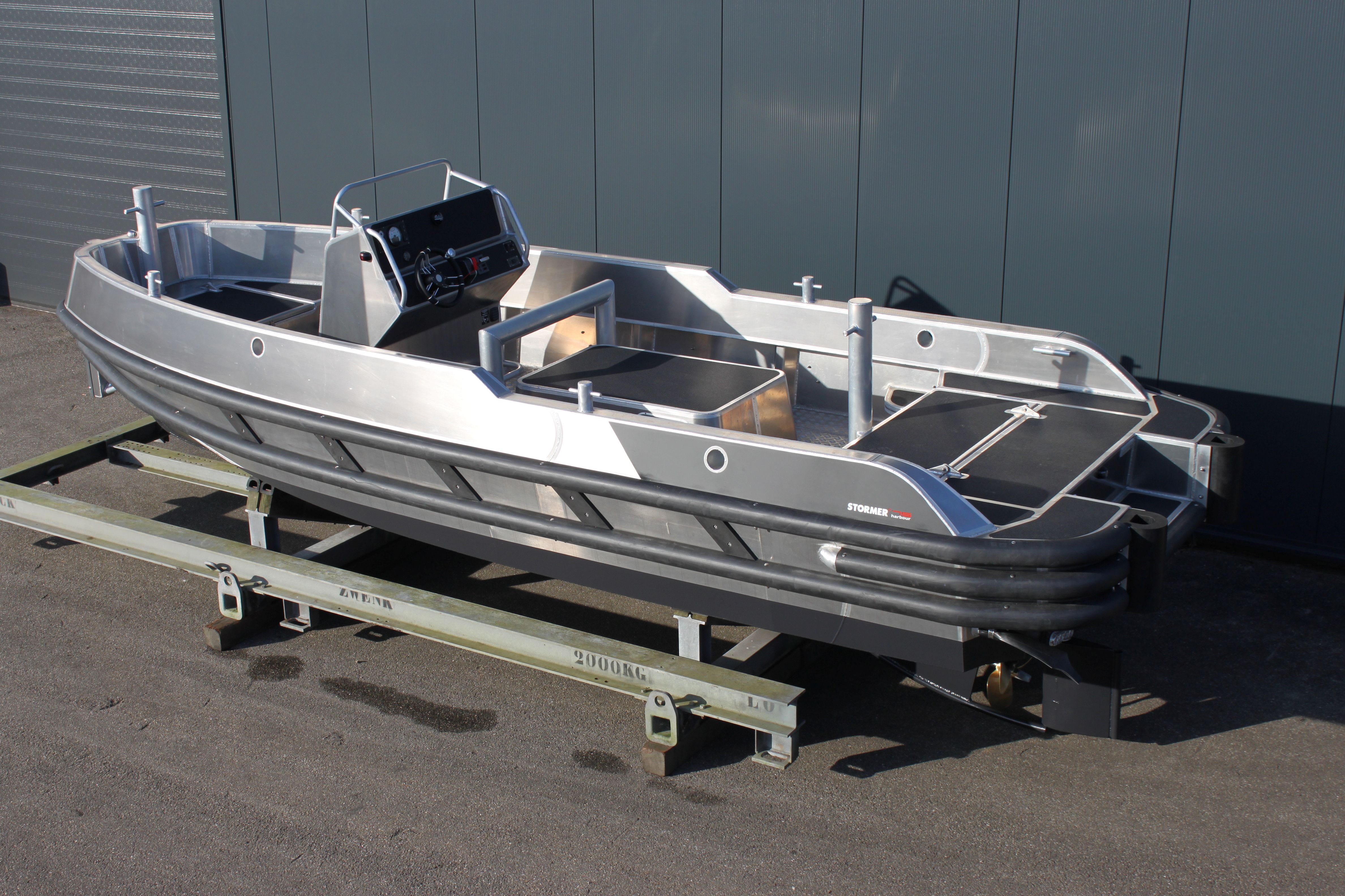 Workboat Stormer H75 Harbour Boat Aluminium Workboat Stormer Boat (26)