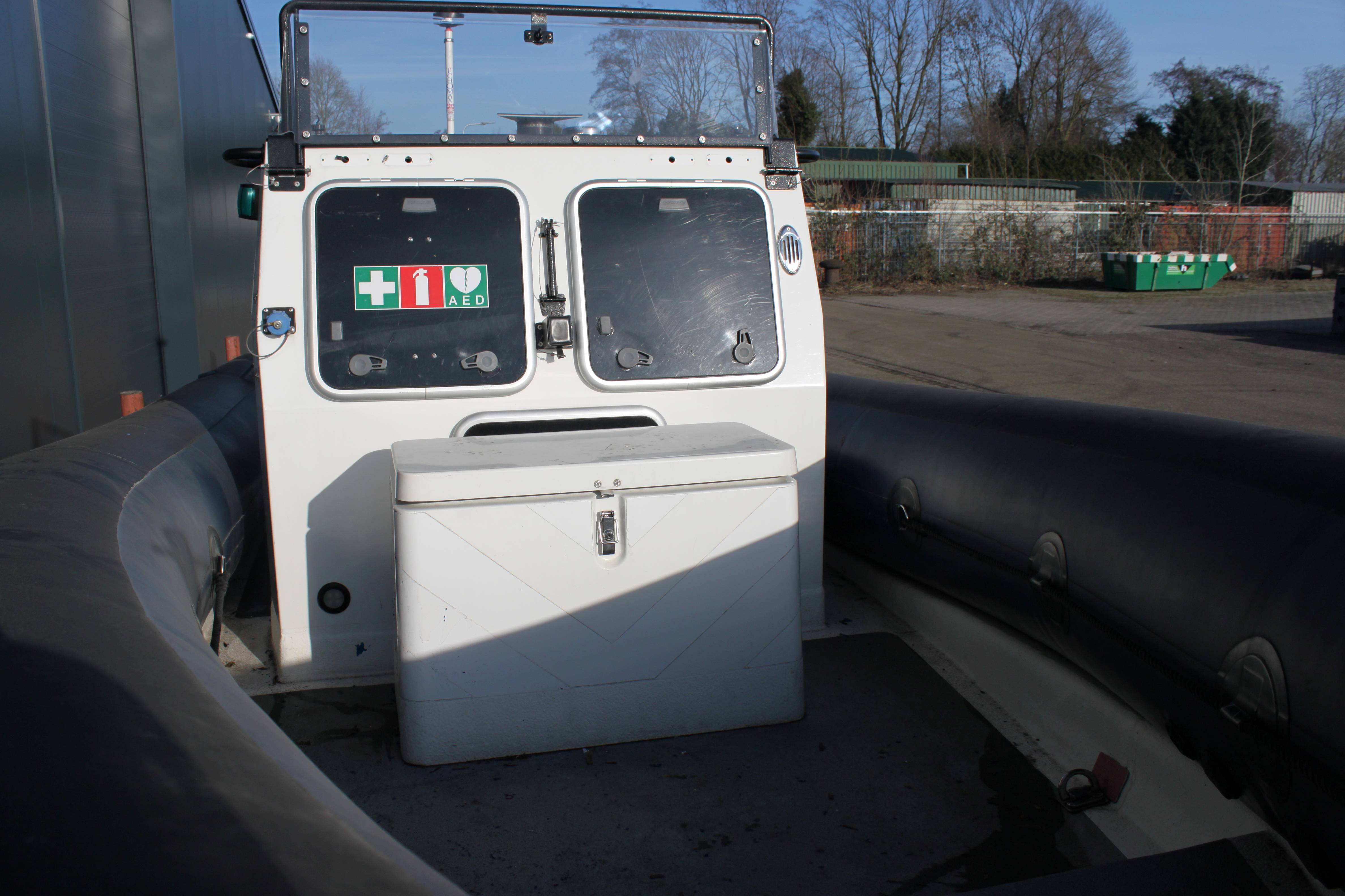 RIB Boat 7.2X2x5m Yanmar ZT370 EX Politieboot (7)