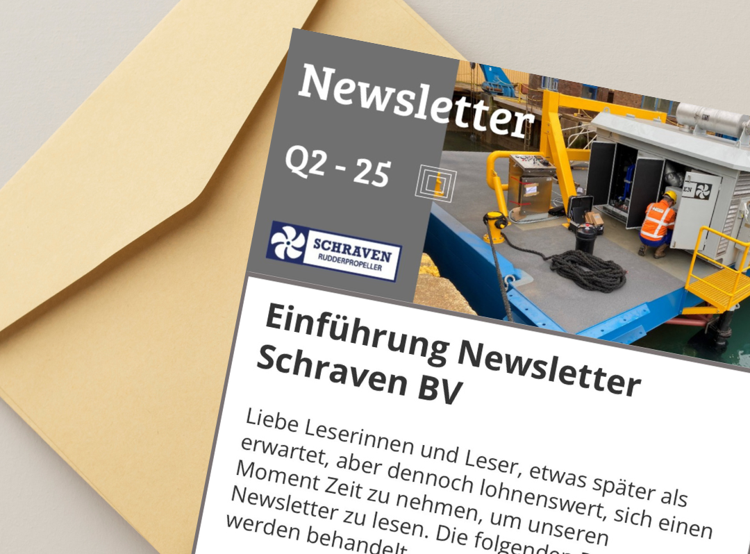 Thruster Overhauled - Rudderpropeller - L-drive thruster