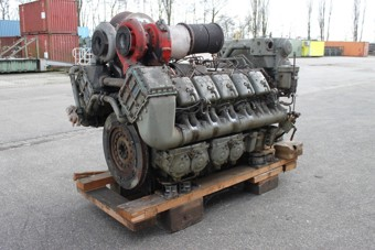 Dieselmotor Mwm Diesel Engine V12 5
