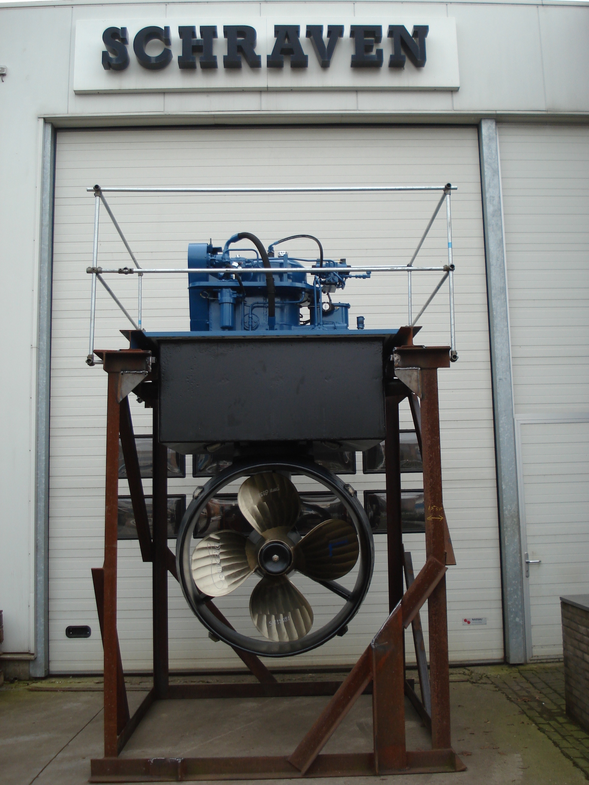 Reparatie Roerpropeller Rudderpropeller Ruderpropeller Aquamaster Us401 Parts Z Drive 1