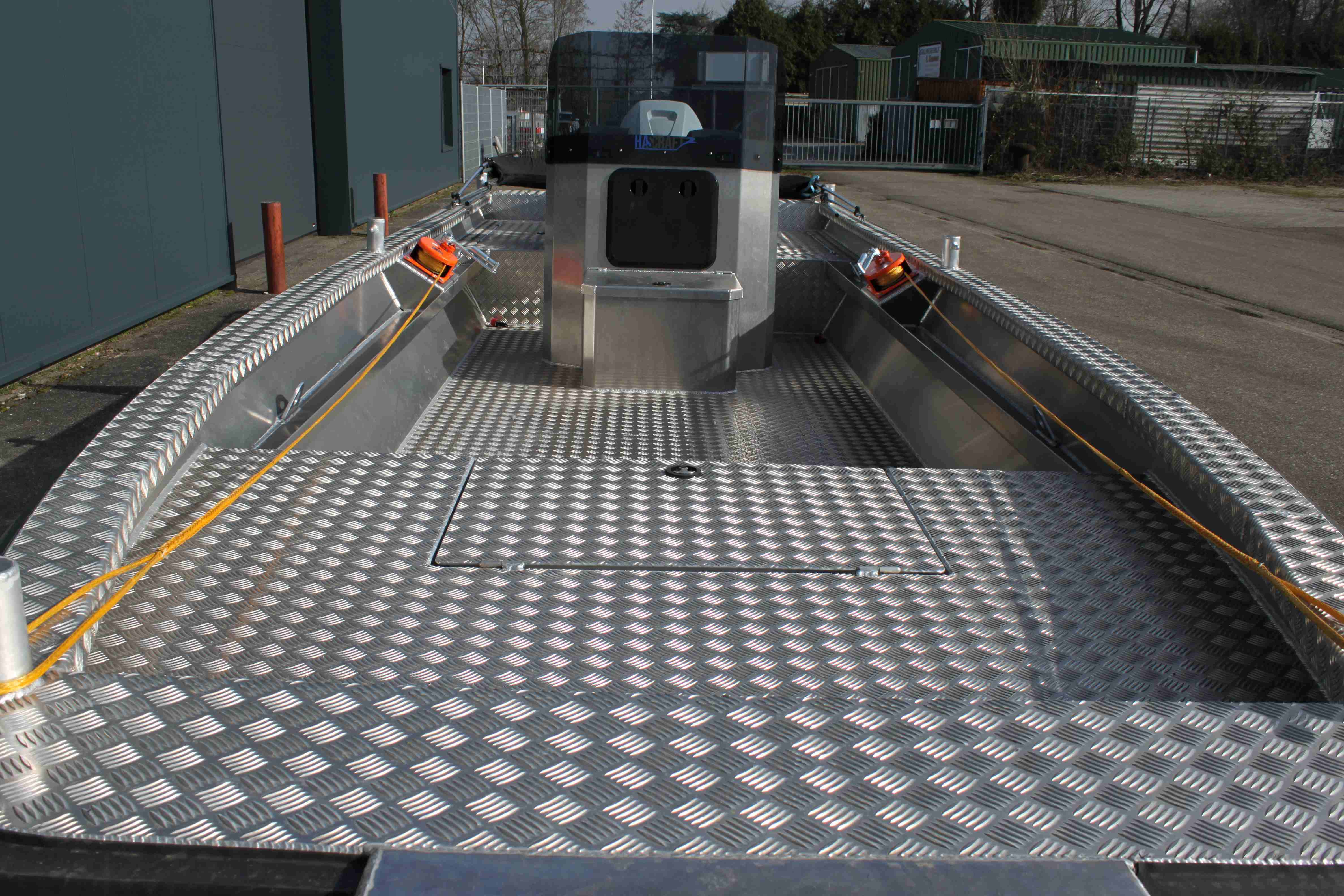 Aluminium Workboat 7,5 M Honda 115HP Aluminium Arbeitsboot (10)