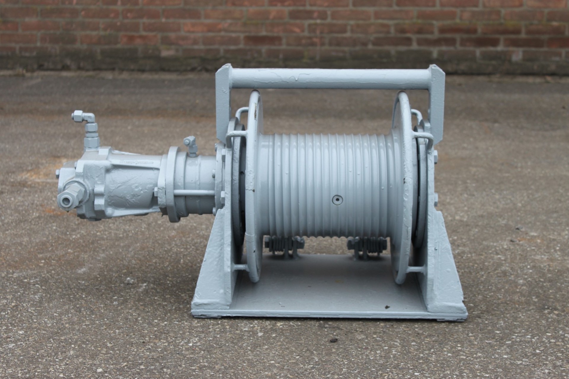 Gebruikte Hydraulische Lier Winde Winch Rotzler 75 7 Ton 1