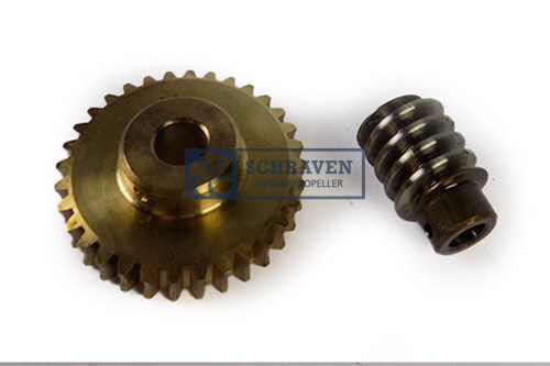 S170 Wormwielset 1098364- Schottel SRP170 Schneckenradsatz-1098364-Set of worm wheel Thruster S170 Schottel