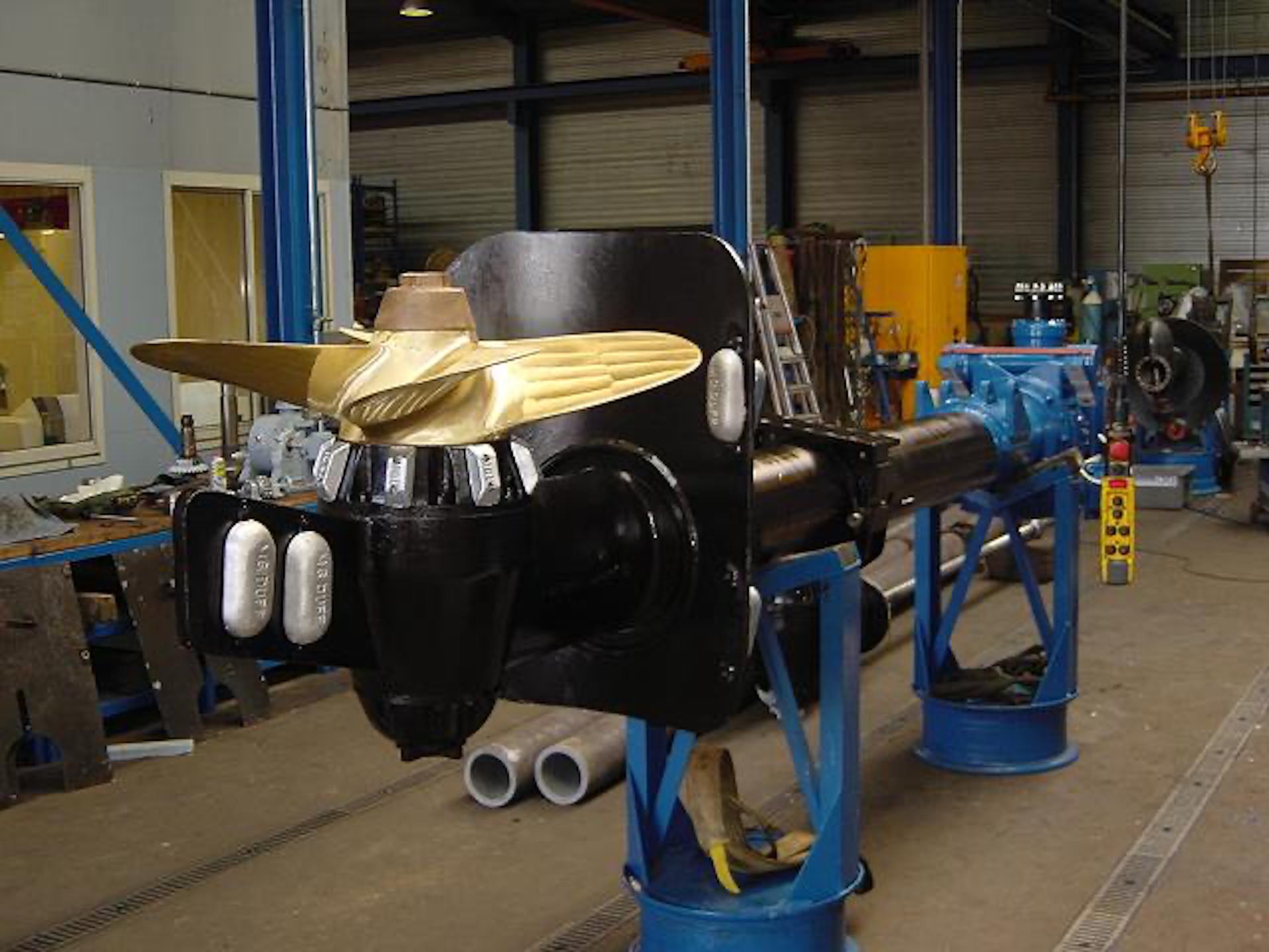 Reparatie Roerpropeller Rudderpropeller Ruderpropeller Jastram Rp04 Parts Z Drive