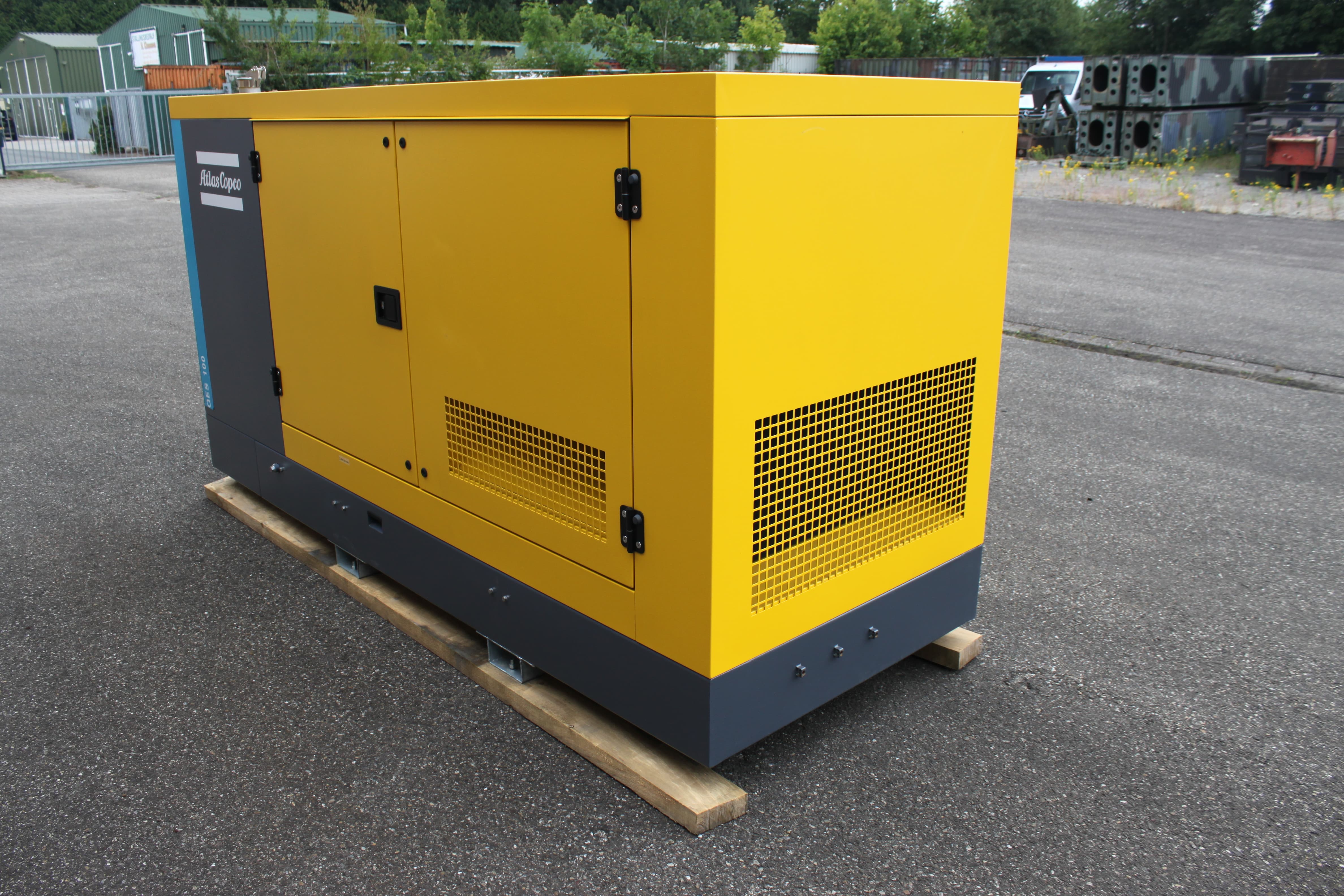 IMG 2855 - Dieselgenerator Atlas Copco - Generator 100Kva - Genset unused 100Kva - Stromaggregate Atlas Unbenutzt