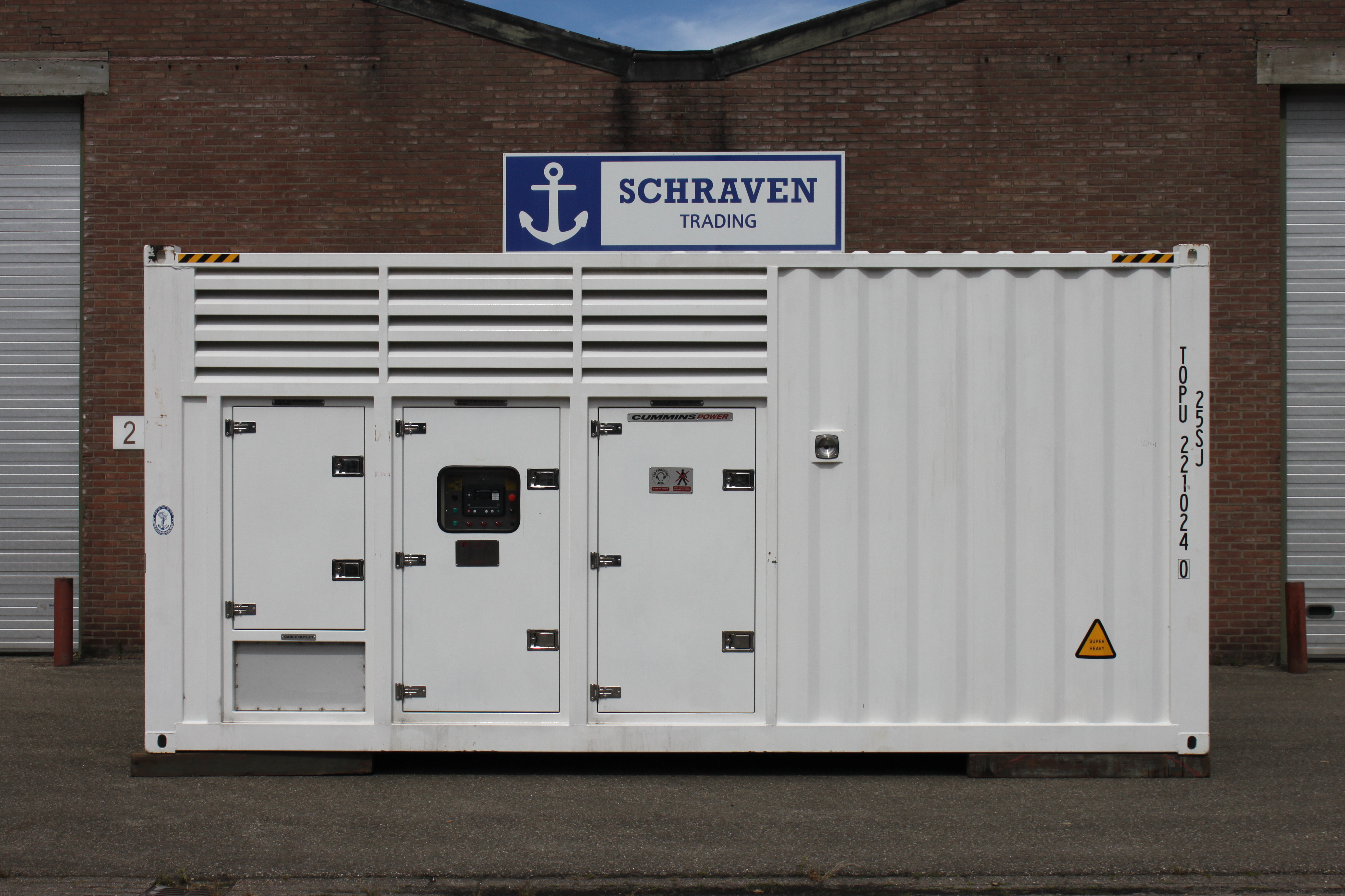 Dieselgenerator - Cummins - TOP1100