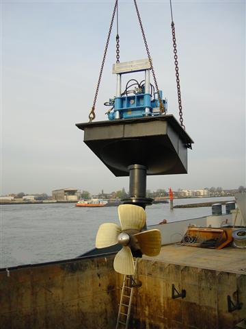 Reparatie Roerpropeller Rudderpropeller Ruderpropeller Hrp 400 Parts Z Drive 1