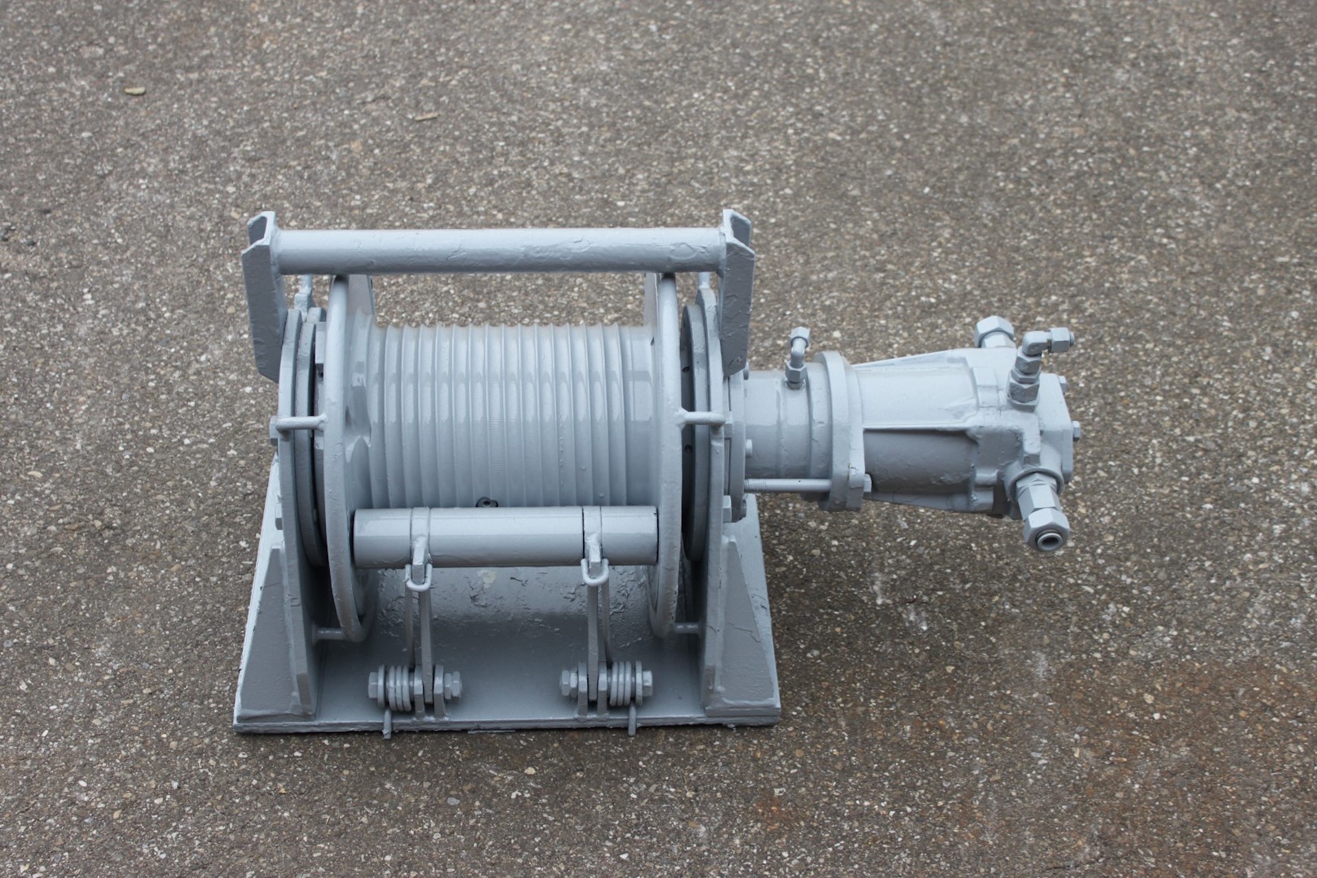 Gebruikte Hydraulische Lier Winde Winch Rotzler 75 7 Ton 2