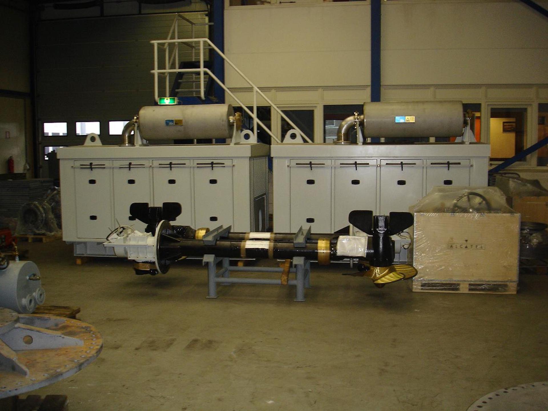 Deck Mounted Azimuth Thruster -  Schottel Srp100