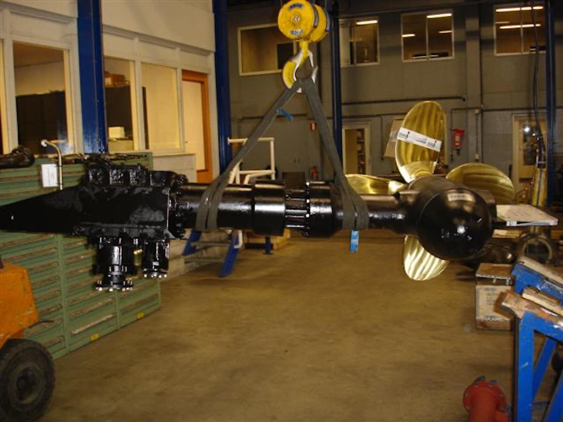 Reparatie Roerpropeller-Schottel Ruderpropeller Srp150 152 - ZDrive-LDrive Thruster- Azimuth steeringsystem 3