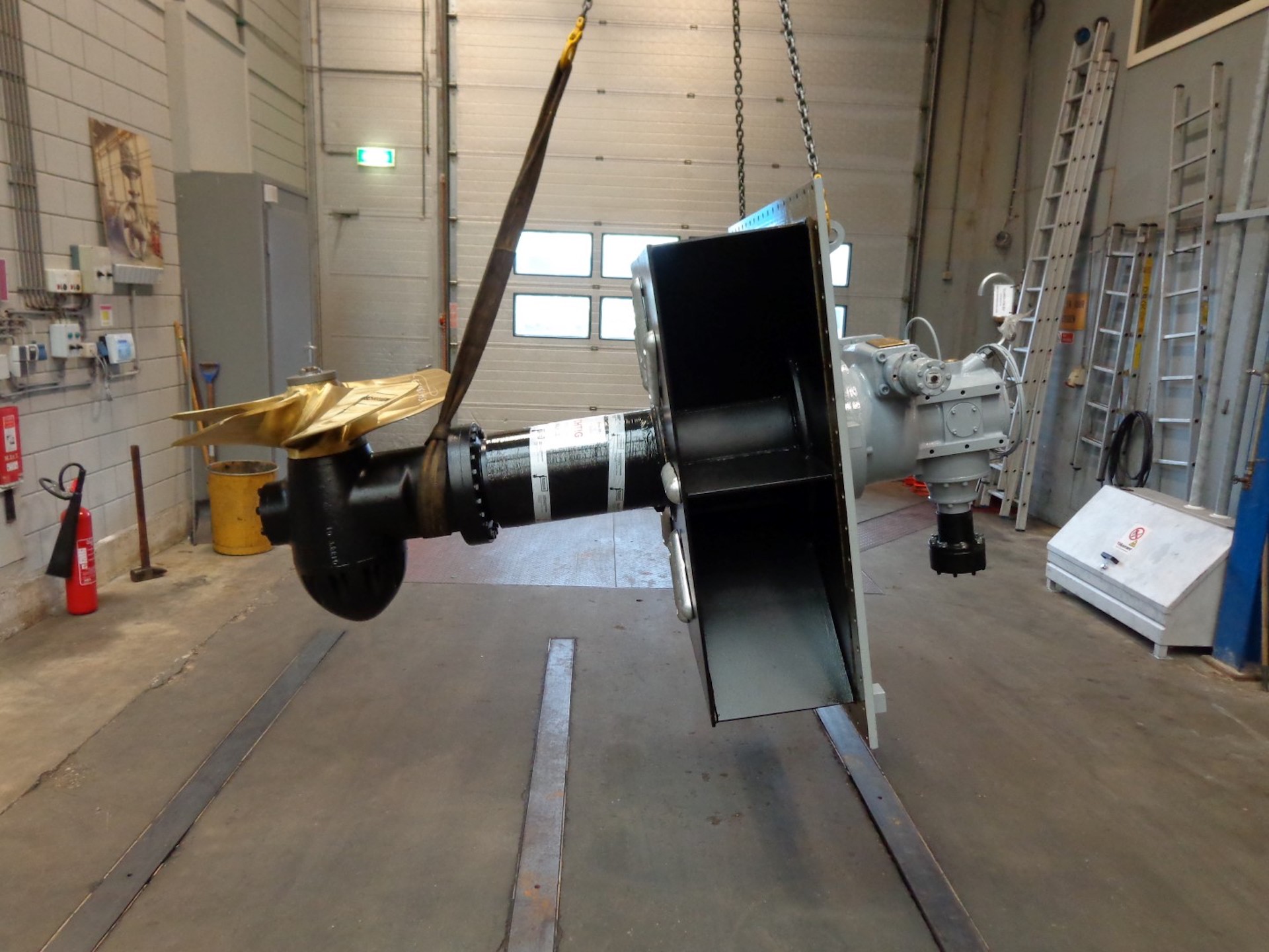 Reparatie Roerpropeller Rudderpropeller Ruderpropeller Hrp 3000 Z Drive 2