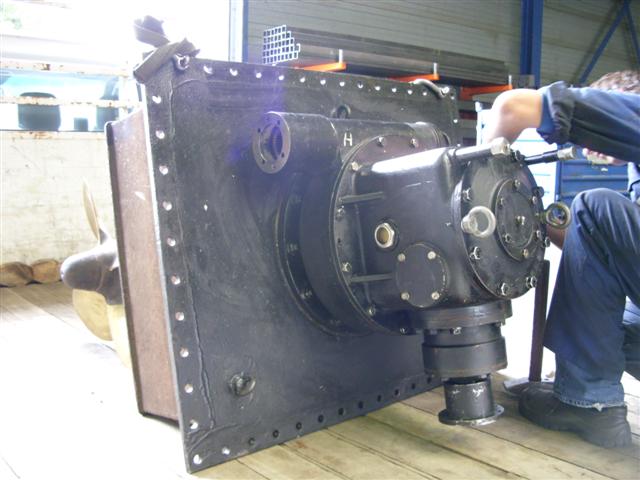 Reparatie Roerpropeller Rudderpropeller Ruderpropeller Hrp 110 Parts Z Drive 1