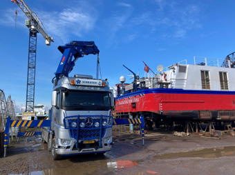 Schottel Pumpjet SPJ132 wisselen - Schraven