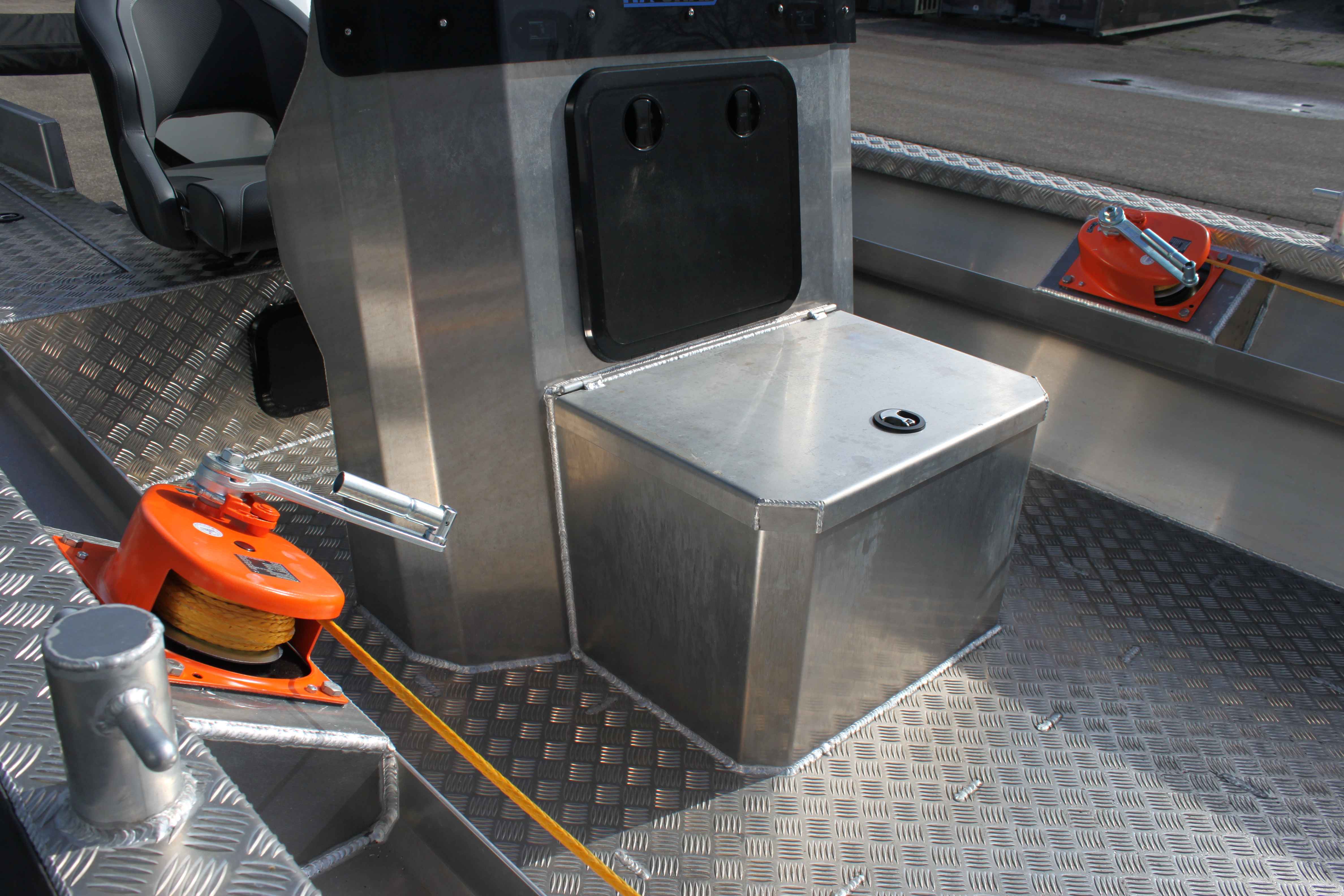 Aluminium Workboat 7,5 M Honda 115HP Aluminium Arbeitsboot (15)