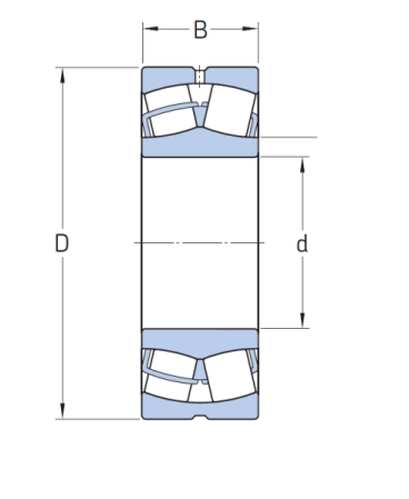 Tekeing Lager- Bearing SKF 24120 - SKF Lager 24122 - Bearing 24124 - 24126 - Lager 24164 - 24160