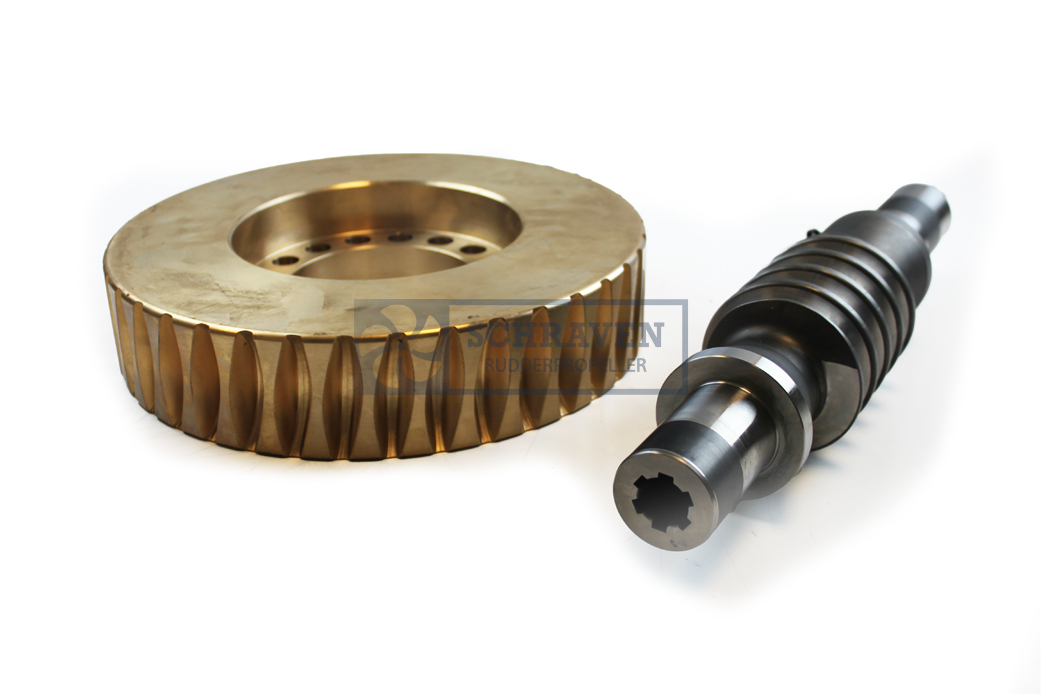 Wormwielset HRP - Set of worm wheel 0774z300/0775z300- Schneckenradsatz ZF - ZF HRP3000 3 74 En HRP3000 4 19 - Ersatzteile HRP3000 - Spare parts HRP 3000