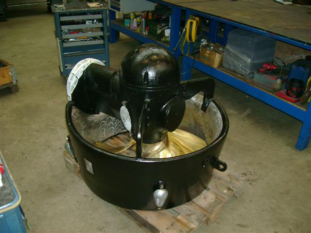 Reparatie Roerpropeller Rudderpropeller Ruderpropeller Hrp 3010 Parts Z Drive 2