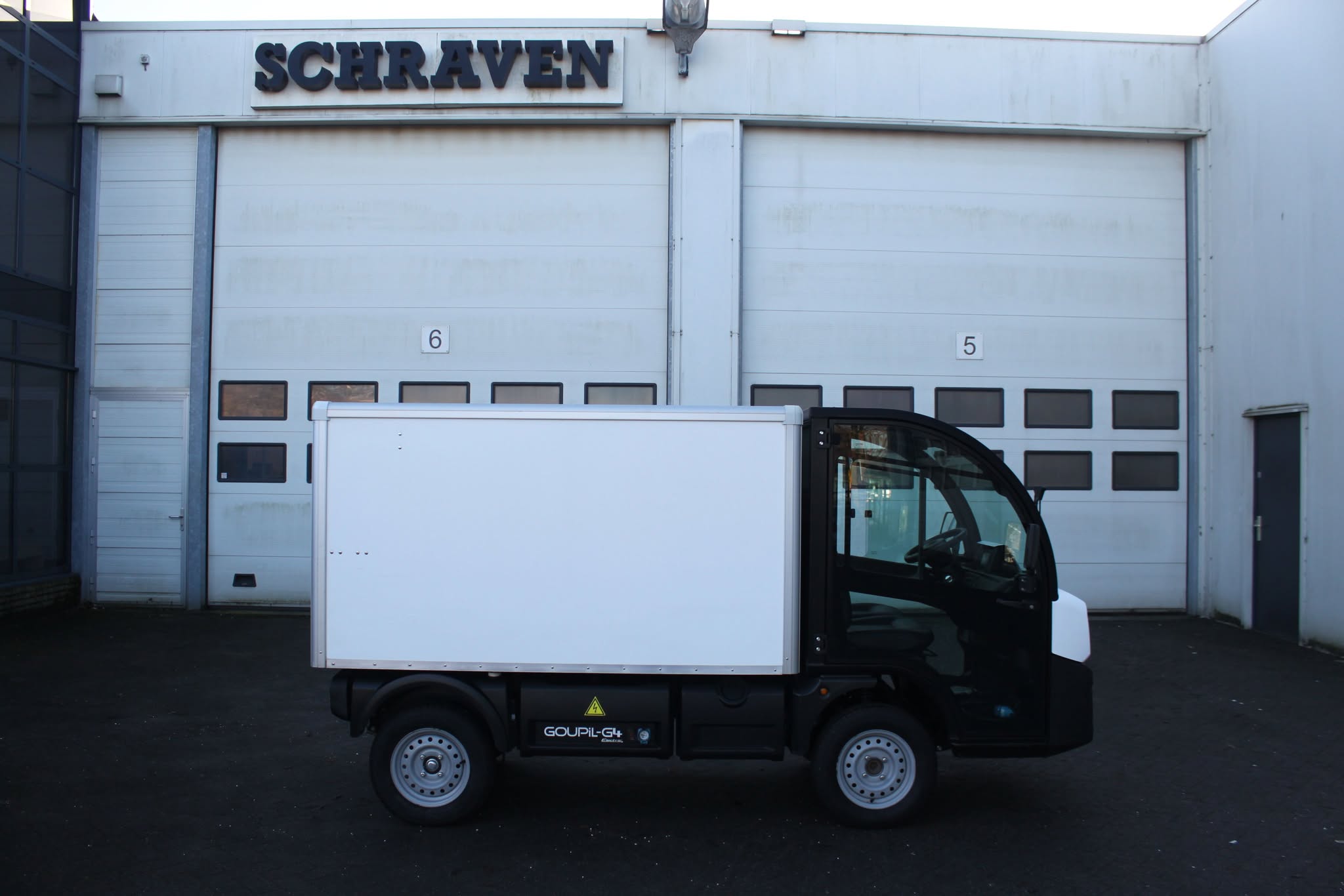 Goupil g4 - picnic wagentje - gemeentewerk wagentje - plantsoendienst auto -Stadtauto - Elektrotransporter- Goupil Kipper Transportfahrzeug-717 1