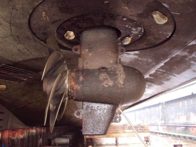 Reparatie Roerpropeller Rudderpropeller Ruderpropeller Aquamaster Us901 Parts Z Drive 3