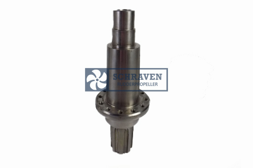 Splainas S130-2003374-schraven 10134561- Power transmission shaft SRP130-Kraftübertragungswelle Schottel 130- ø125x345 lang