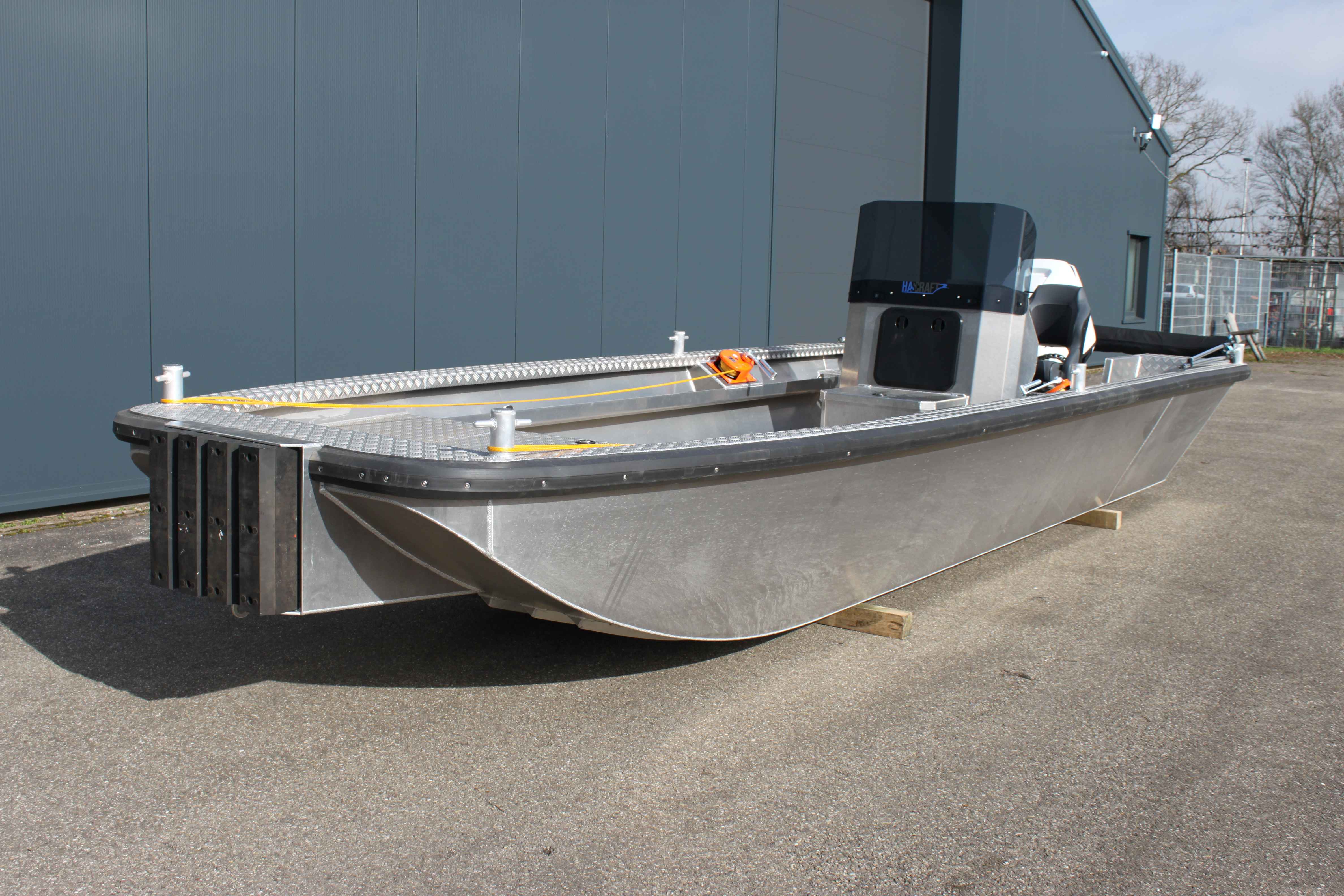 Aluminium Workboat 7,5 M Honda 115HP Aluminium Arbeitsboot (4)