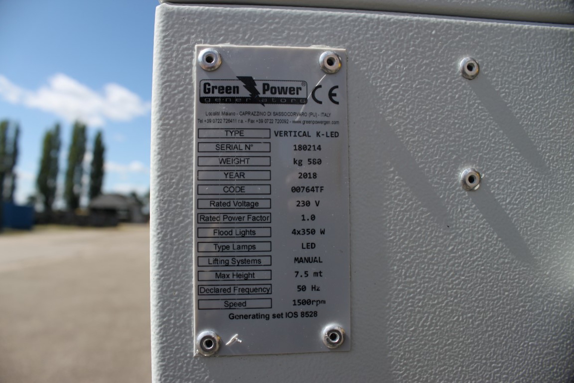 Green Power generating set - 4.4Kva