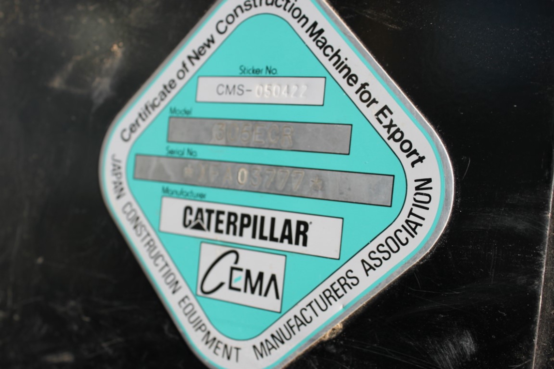 Caterpillar 305E Cr 14 Middel