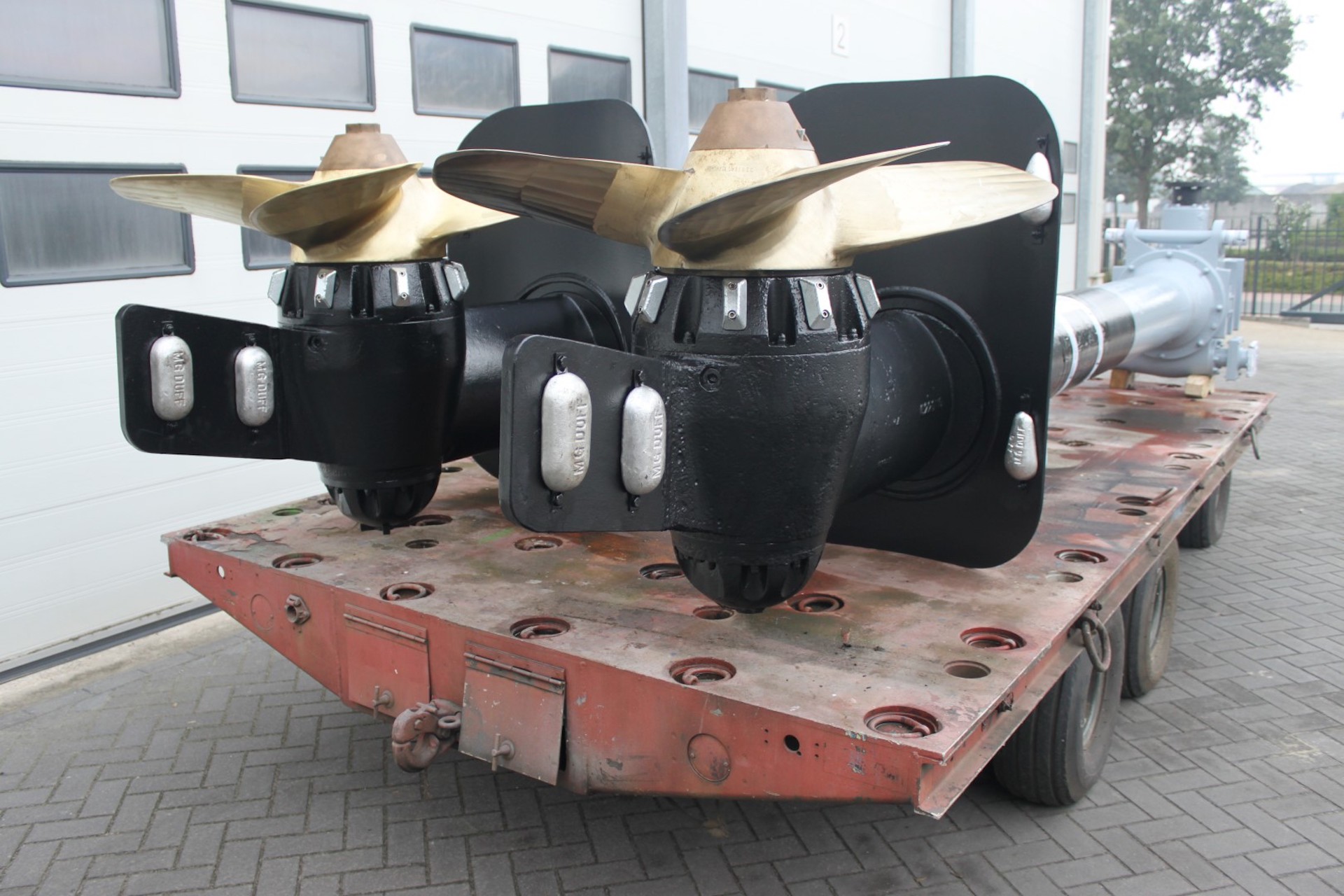 Reparatie Roerpropeller Rudderpropeller Ruderpropeller Jastram Rp06 Parts Z Drive 5