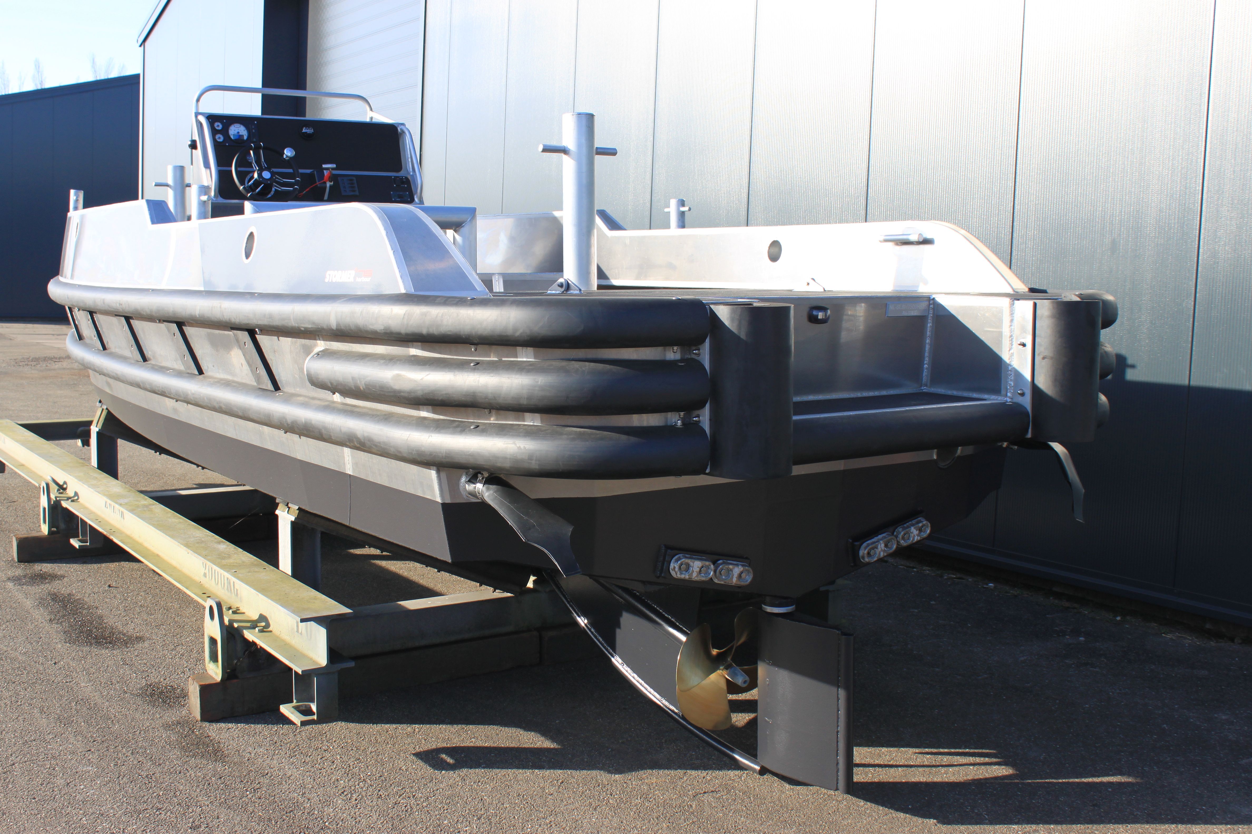 Workboat Stormer H75 Harbour Boat Aluminium Workboat Stormer Boat (4)