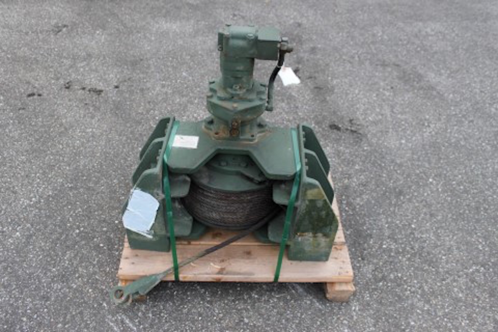 Gebruikte Hydraulische Lier Winde Winch Dp 20K 9 Ton 2