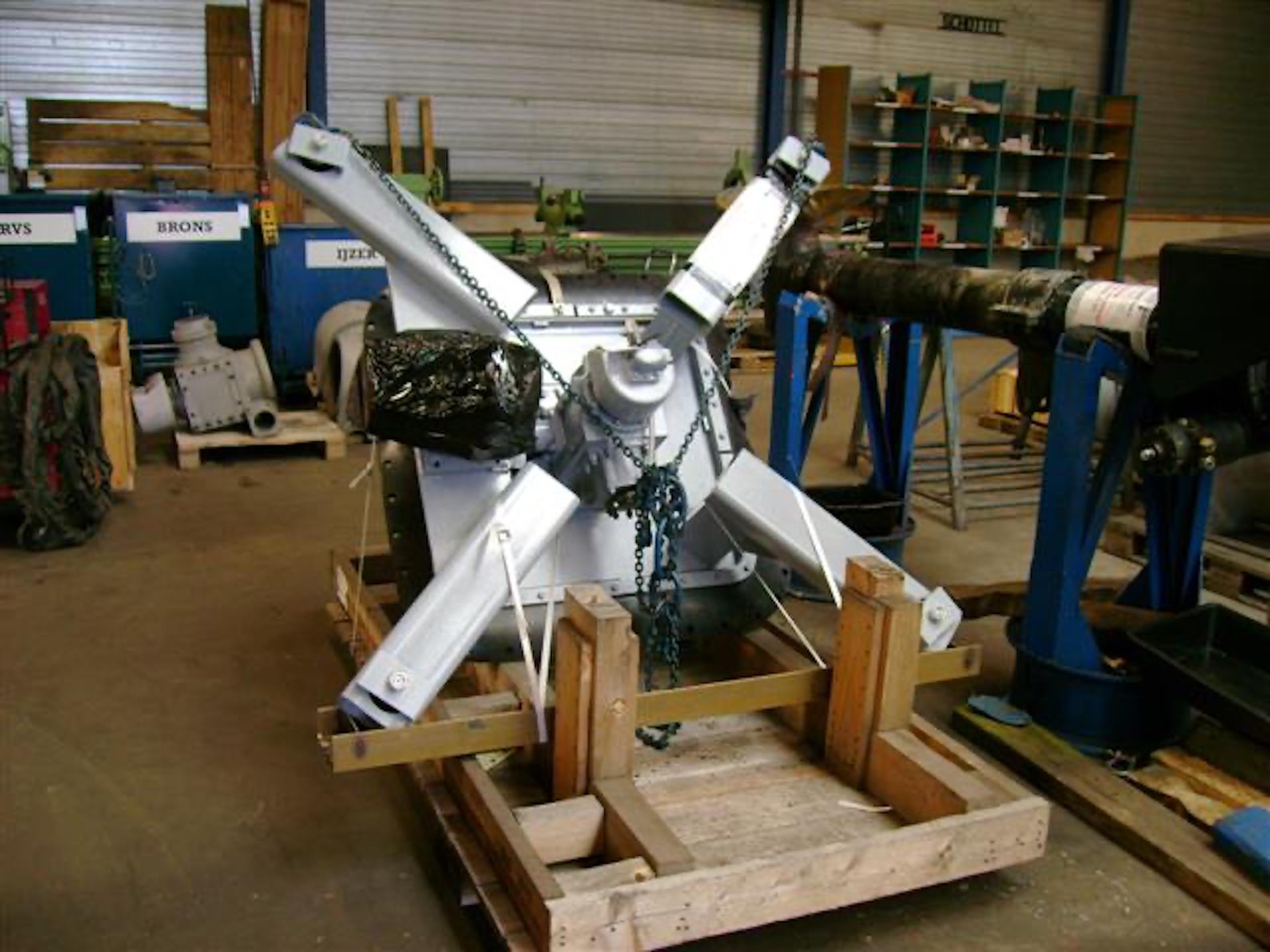 Reparatie-Roerpropeller-Rudderpropeller-Ruderpropeller-Schottel-SRP50-Parts ZDrive