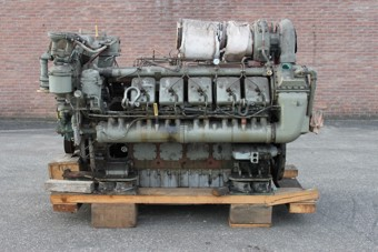 Dieselmotor Mwm Diesel Engine V12 2