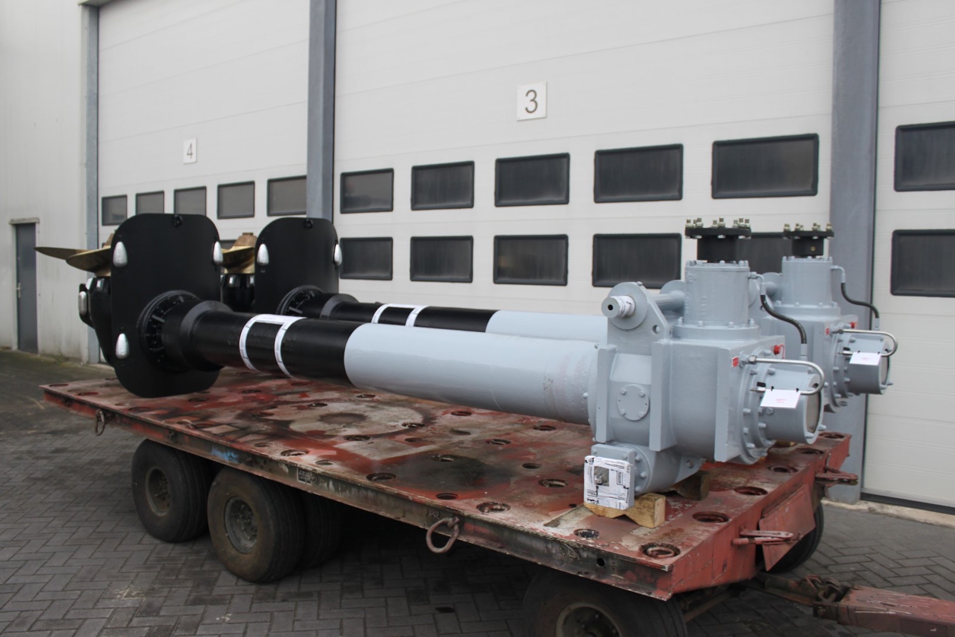 Reparatie Roerpropeller Rudderpropeller Ruderpropeller Jastram Rp06 Parts Z Drive 2