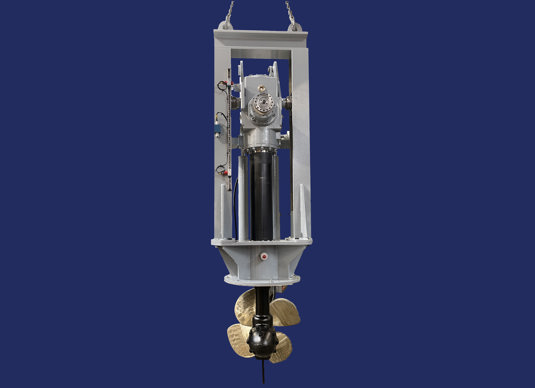 Schraven-aandrijvingen-Schottel- azimuth thruster - rudderpropeller - retractable thruster- 200 KW thruster -9
