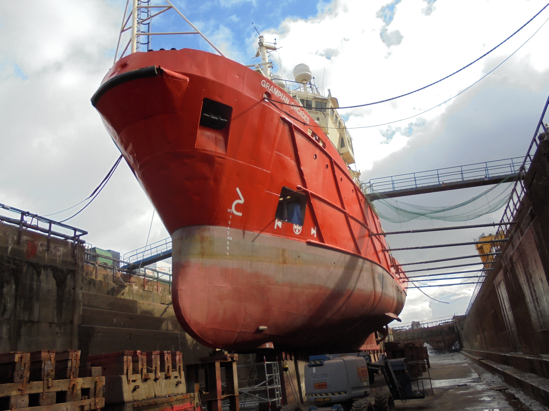 Azimuth thruster repair - Schraven Thruster repair -Reparatie Scheepswerf
