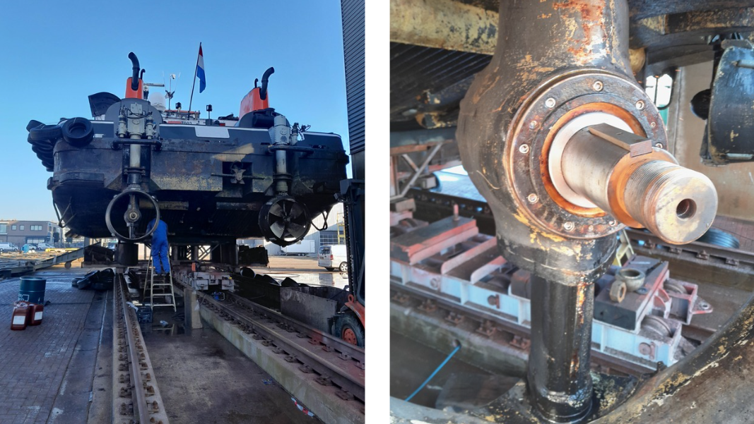 Propeller Shaft seals Schottel SRP300 - Wellendichtringe des Schottel SRP300 - Schraven