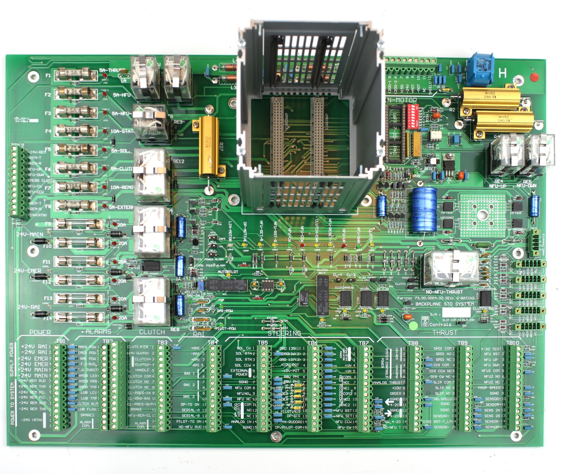 Print Hrp 7300000400 - Printed circuit board ZF - Platine HRP-Holland Rudderpropeller spare parts