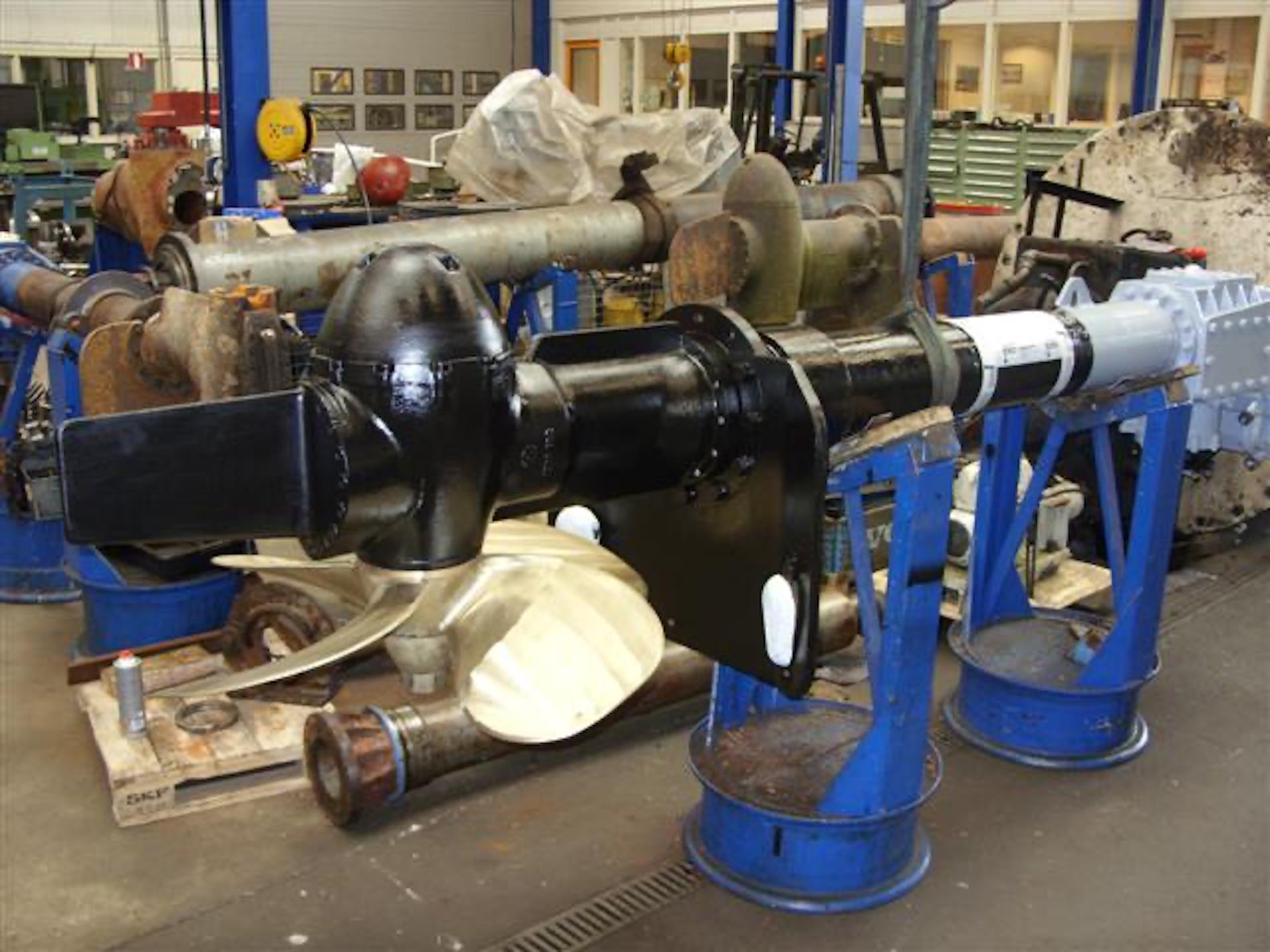 Reparatie Roerpropeller-Rudderpropeller-Schottel Srp150-LDrive Thruster-Azimuth steeringsystem -ZDrive thruster 1