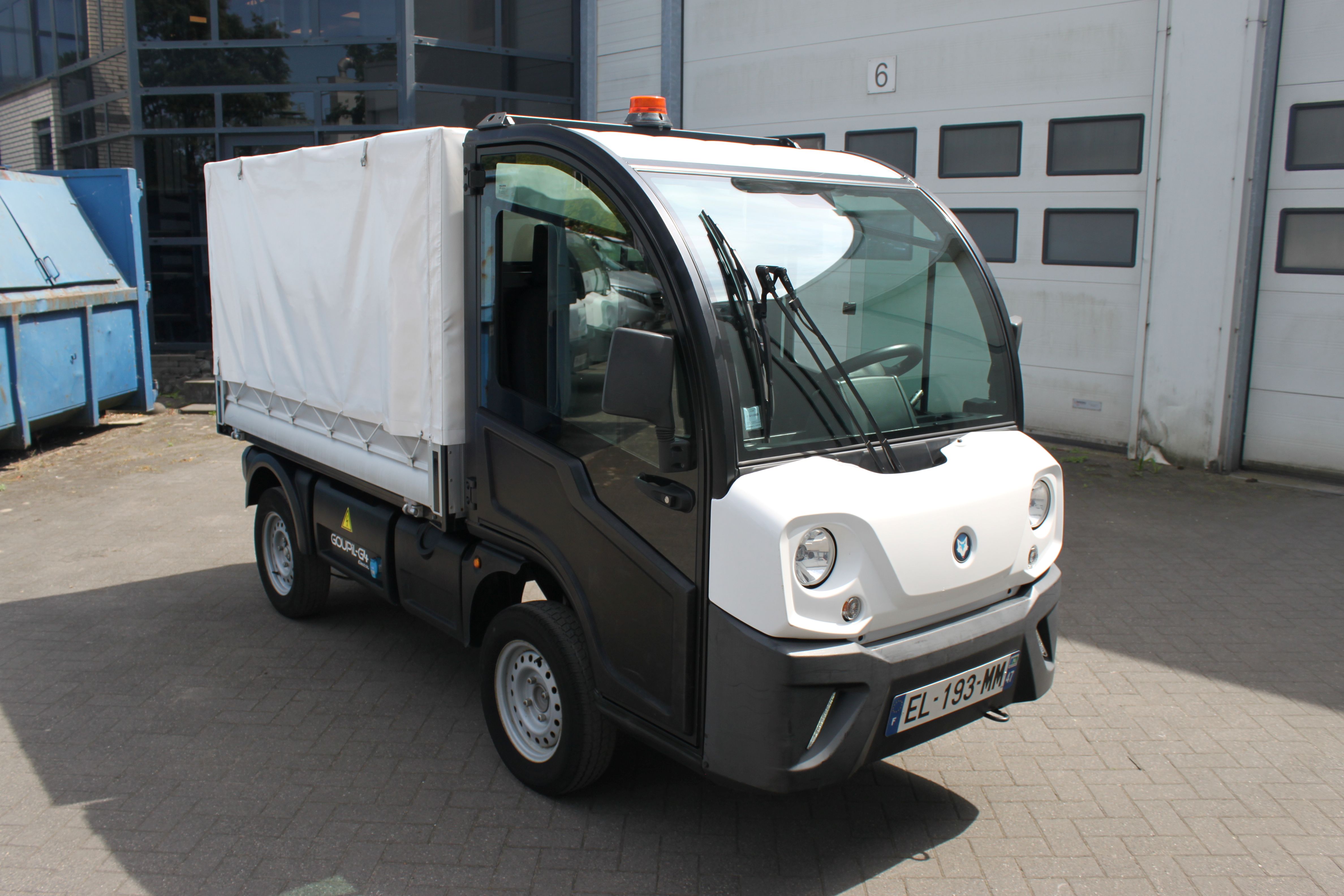 IMG 2801-Goupil g4 - picnic wagentje - gemeentewerk wagentje - plantsoendienst auto -Stadtauto - Elektrotransporter- Goupil Kipper Transportfahrzeug