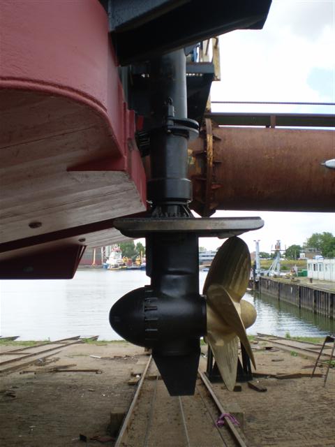 Reparatie Roerpropeller Rudderpropeller Ruderpropeller Schottel Srp300est Parts Z Drive 2