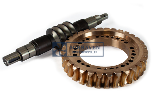 Schottel S 170 -  Wormwielset 1094811 - Set of worm wheel - 1094811 - Schneckenradsatz Schottel 1094811