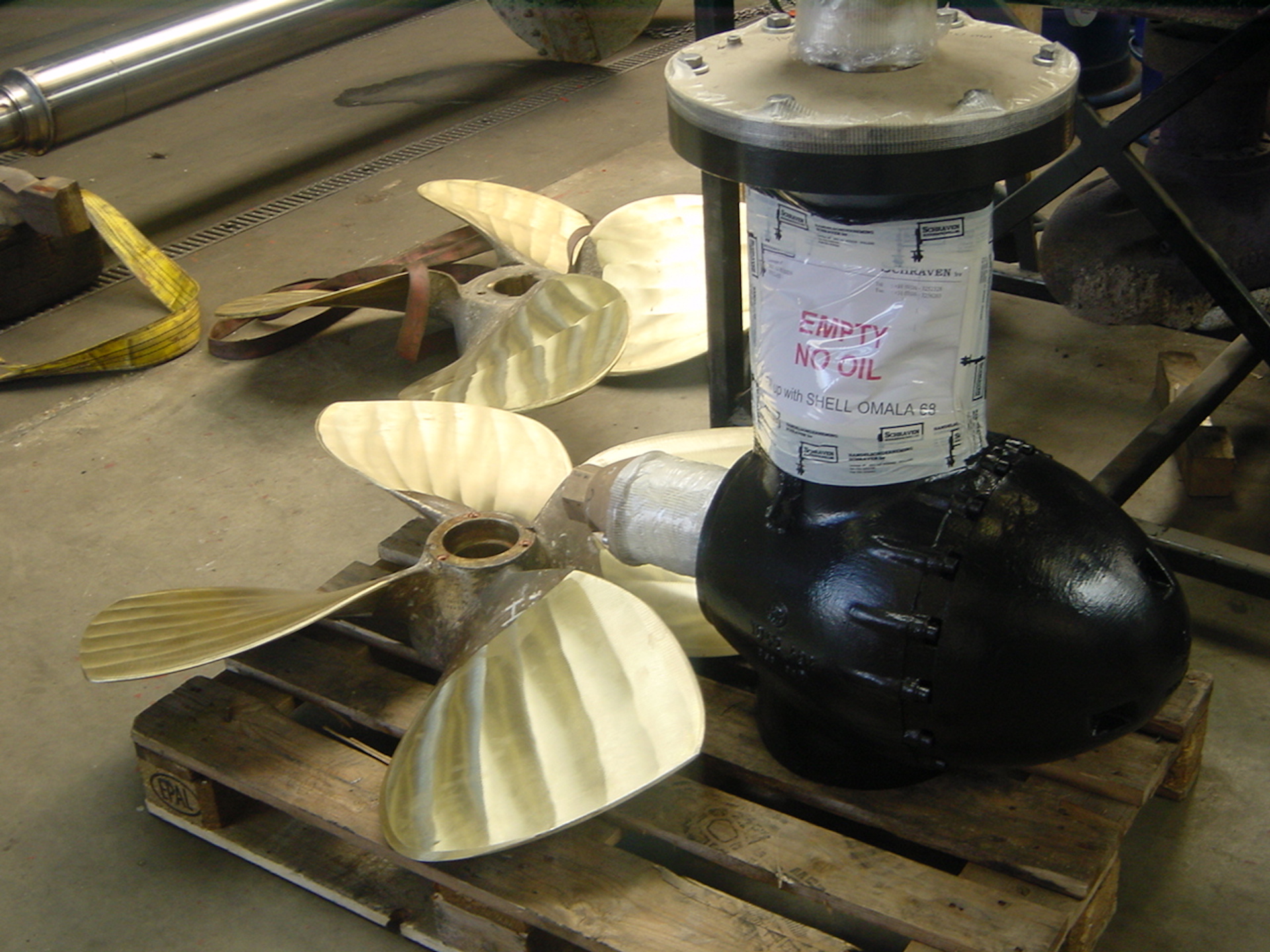 Reparatie Boegschroef Boegschroeven Schottel Stt151 Onderdelen