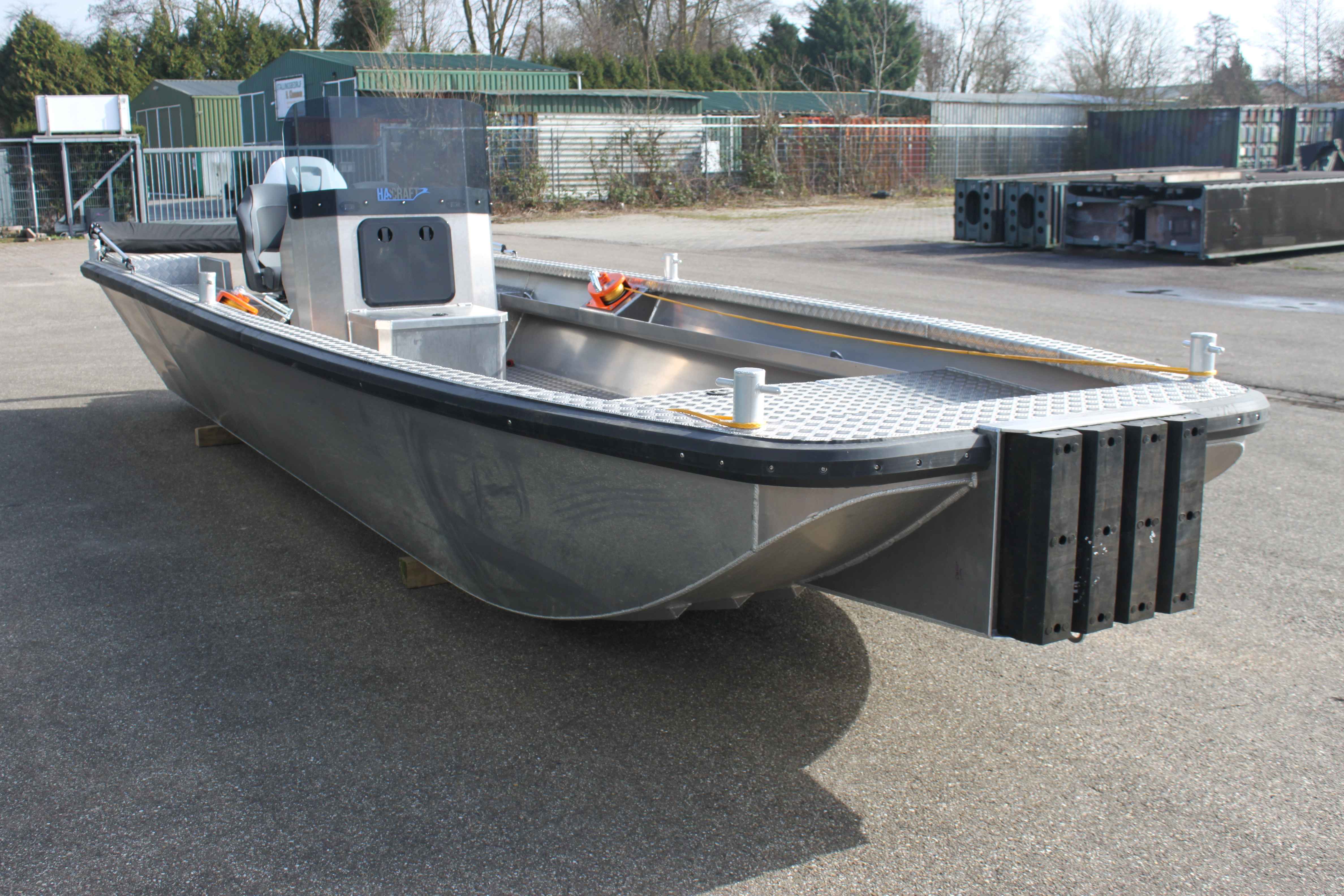 Aluminium Workboat 7,5 M Honda 115HP Aluminium Arbeitsboot (9)