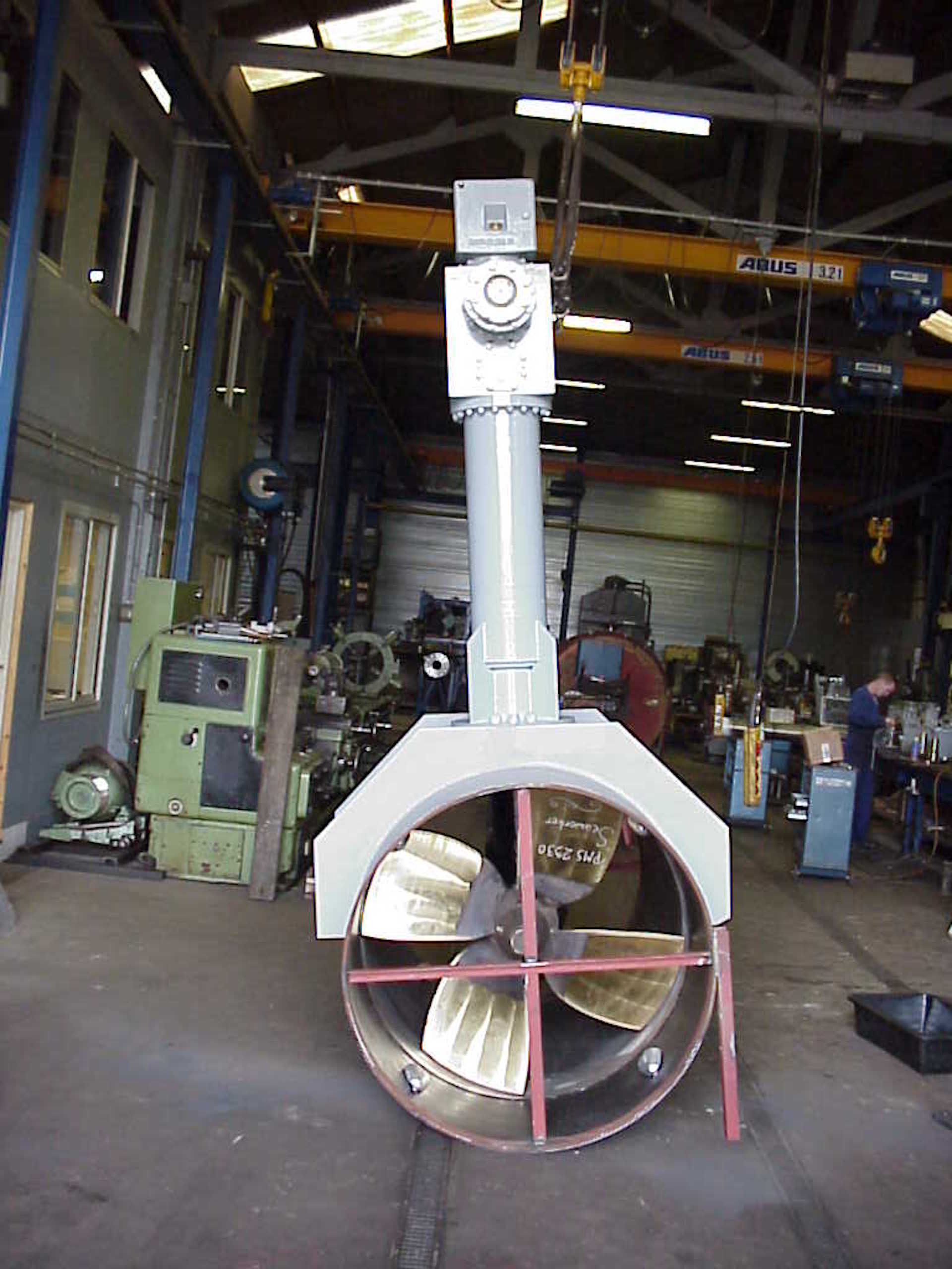 Reparatie Boegschroef Boegschroeven Schottel Stt225 Onderdelen 3